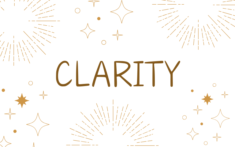 Faith Stories – Star Word Reflection – Clarity