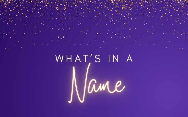 What’s In a Name | Advent 2023